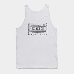 1992 Gift, Retro Tape High Energy 92 Tank Top